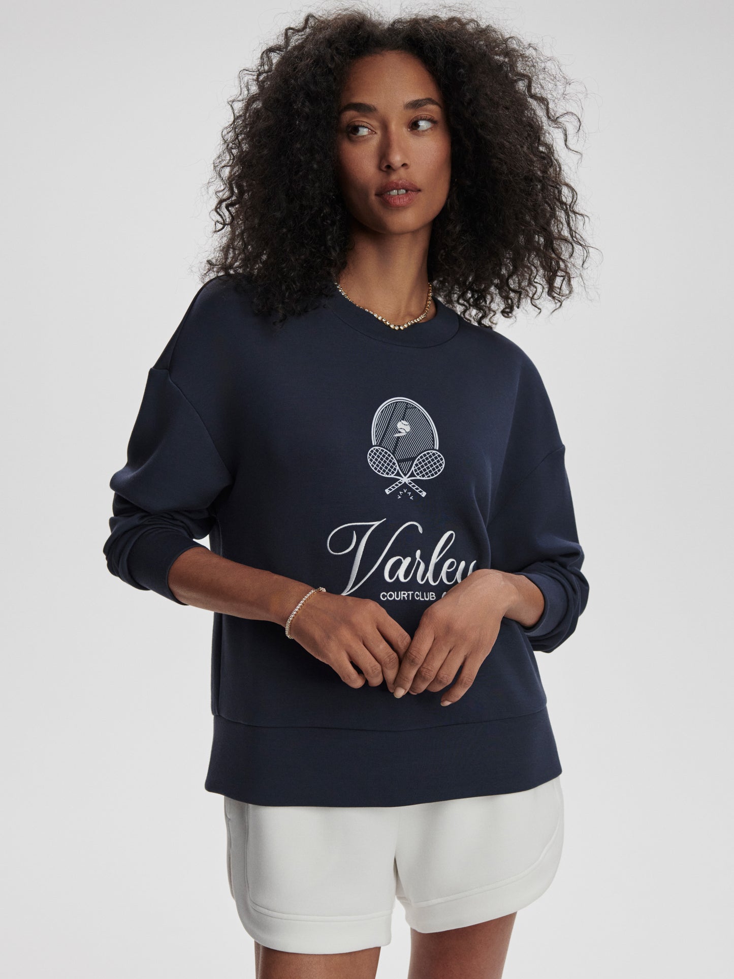 Rasco Namesake Sweat - Navy/White