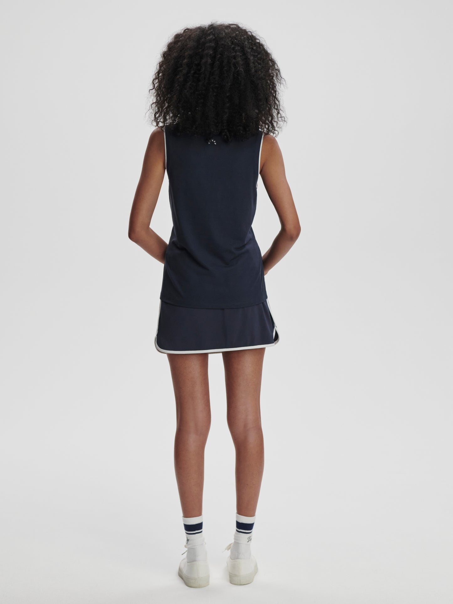 Archer Mid Rise Skort 13.5 - Blue Nights