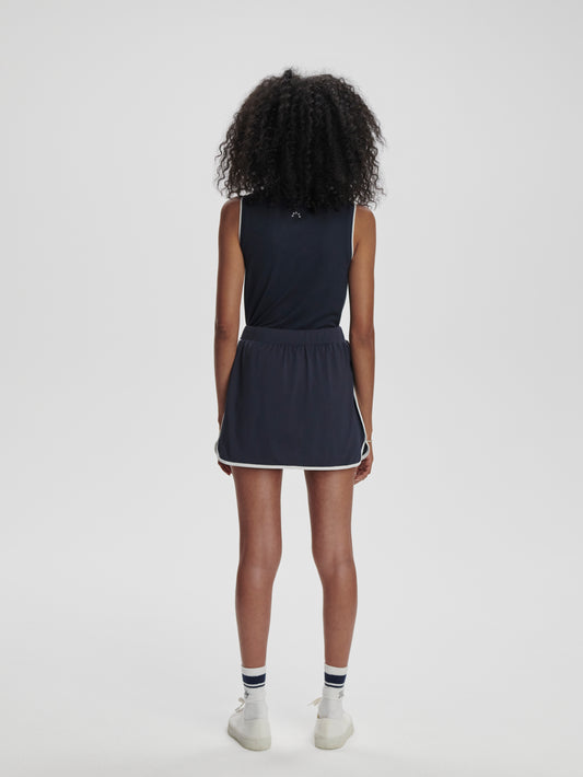 Archer Mid Rise Skort 13.5 - Blue Nights