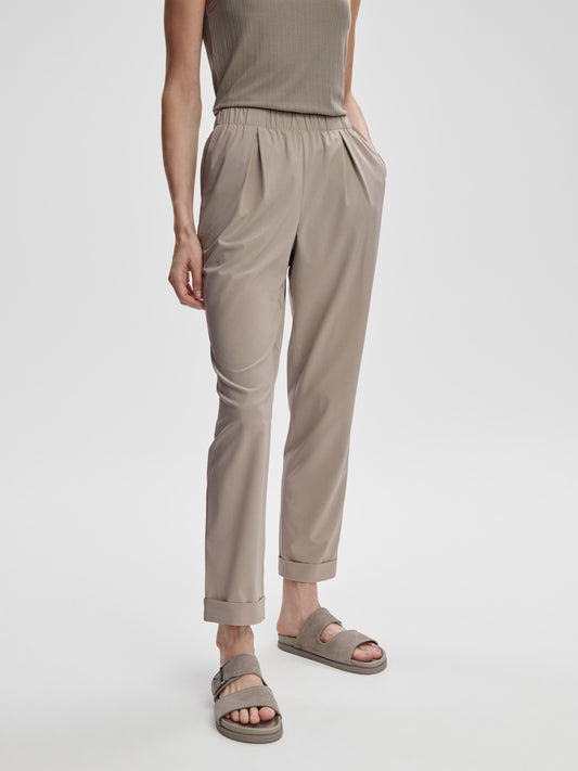Alana Slim Tapered Cuff Pant 29" - Simply Taupe