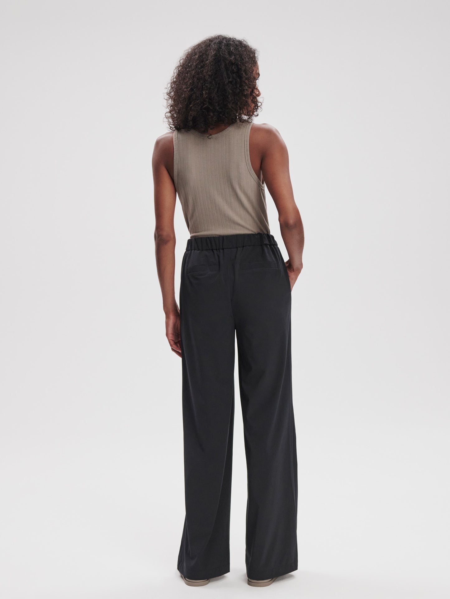 Kayson Wide Leg 29.5 - Black