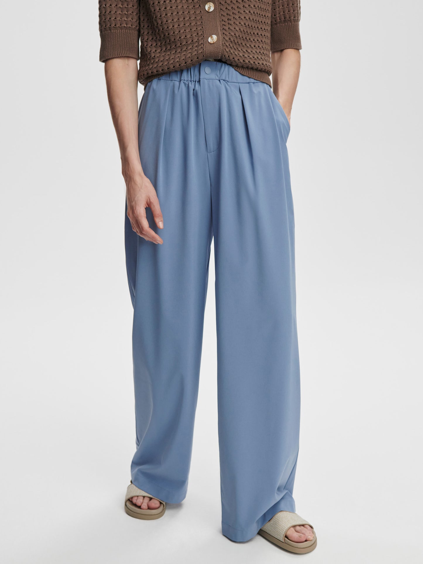 Kayson Wide Leg 32 - Infinity Blue