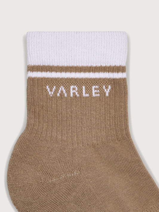 Lenni Half Crew Sock - Desert Taupe