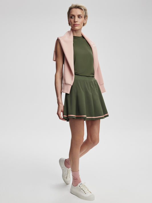 Clarendon High Rise Skort 16 - Deep Ivy