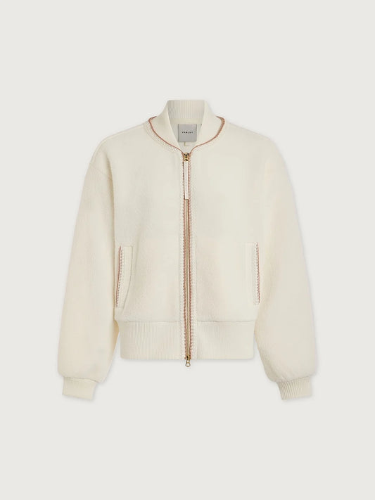 Klaudia Fleece Jacket - Egret