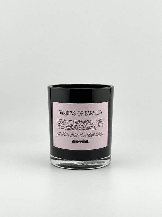 GARDENS OF BABYLON Scented Soy Candle: 280G · 60 hours of burn