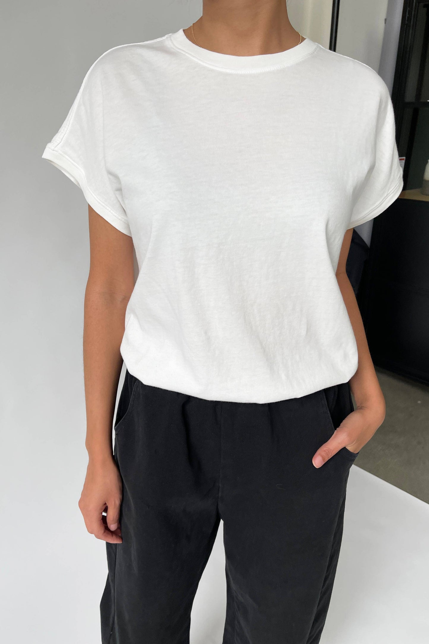 Ease Tee - Vintage White