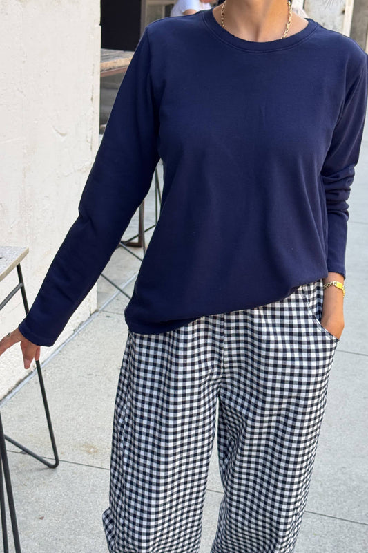 Everyday Long Sleeve Tee: Navy