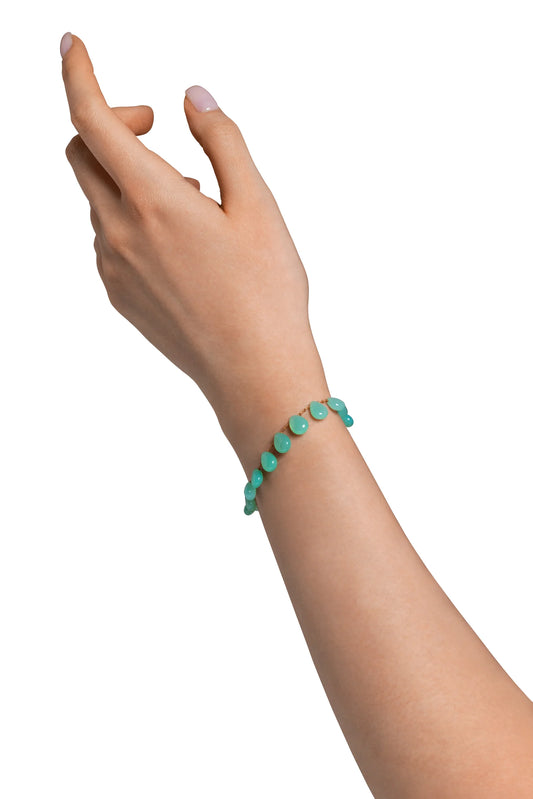 Evergreen Bracelet - Chrysoprase
