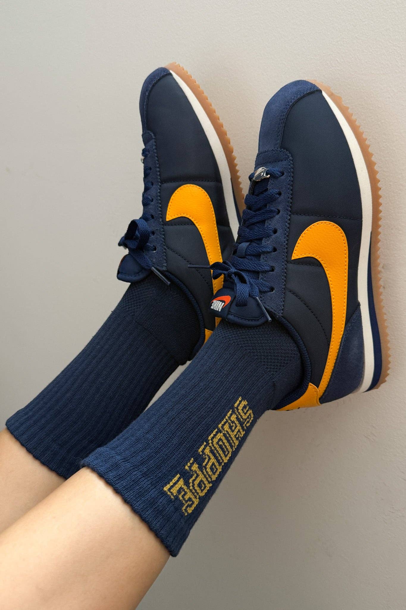 Preppy Socks: Ice / Blue