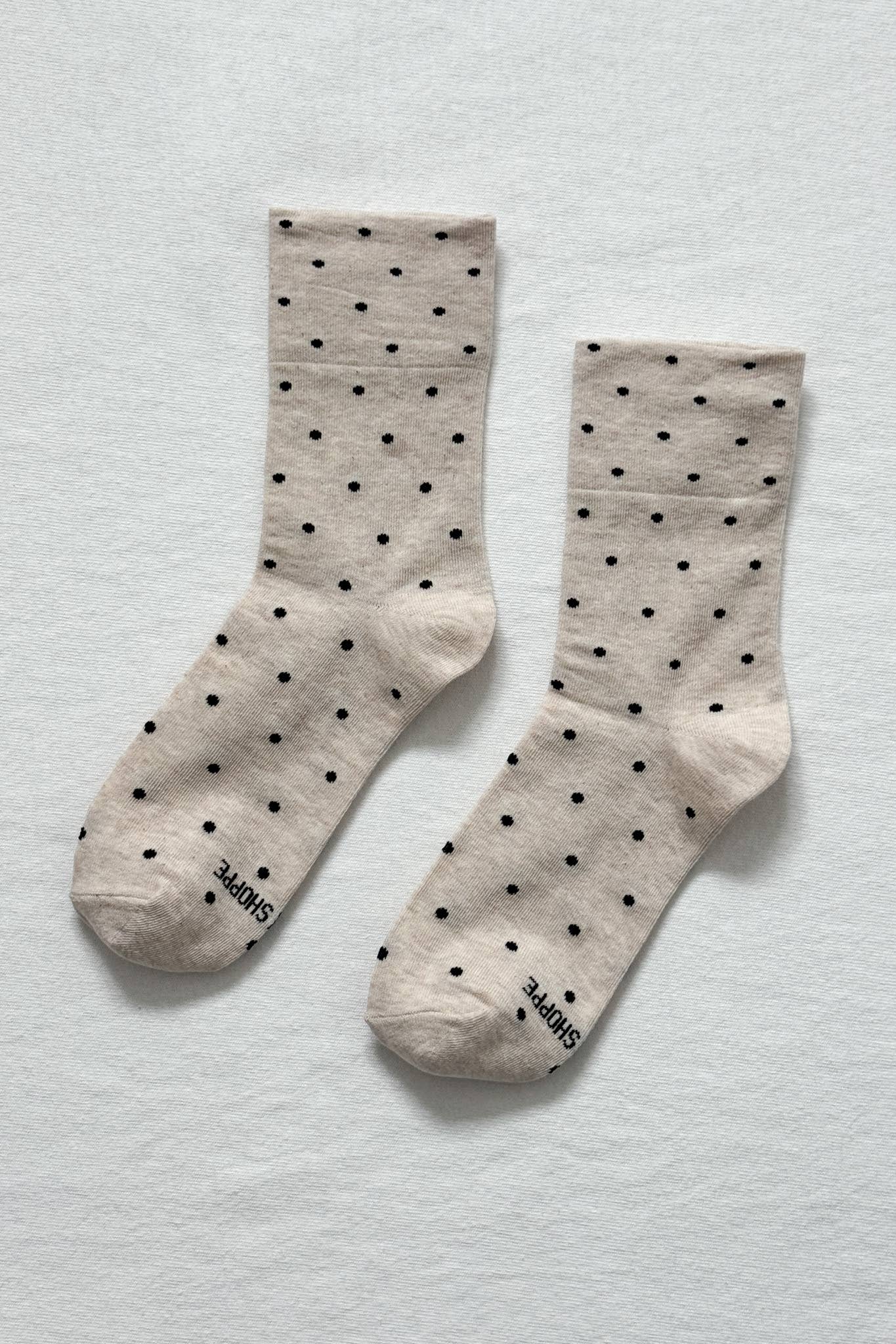 Sneaker Socks: Ht. Grey