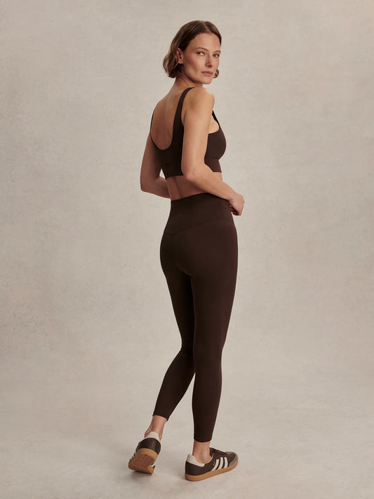 Freesoft High Rise Legging 28 - Sassafras Marl - Longer Leg Length