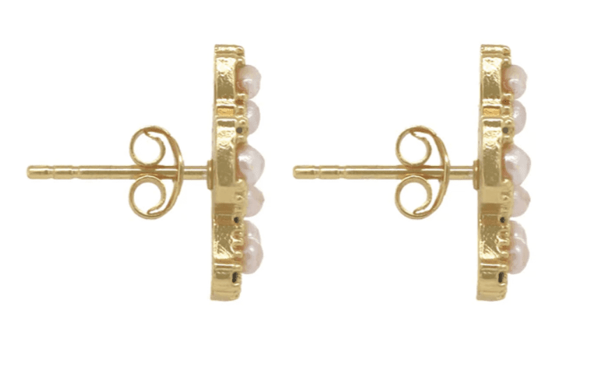 Gorgoneion Peace Earrings