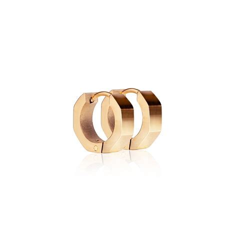 Momentum Geometric Huggie Earrings