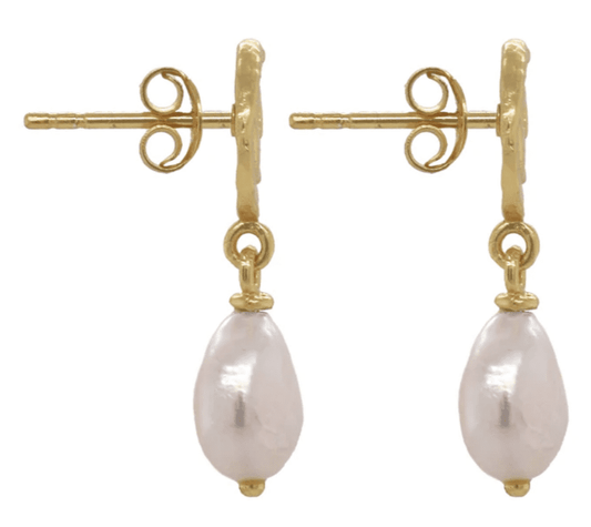 Pandaia Earrings with Pearl