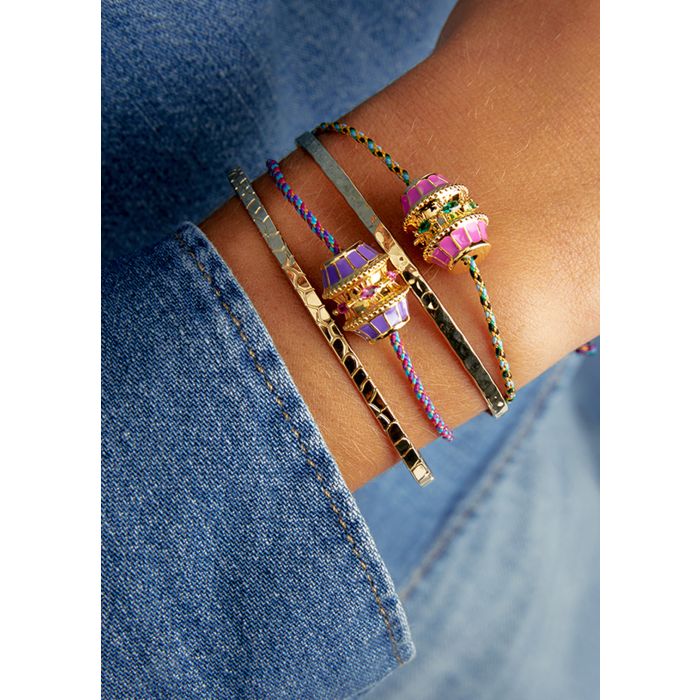 Purple Talisman - Gold Plated