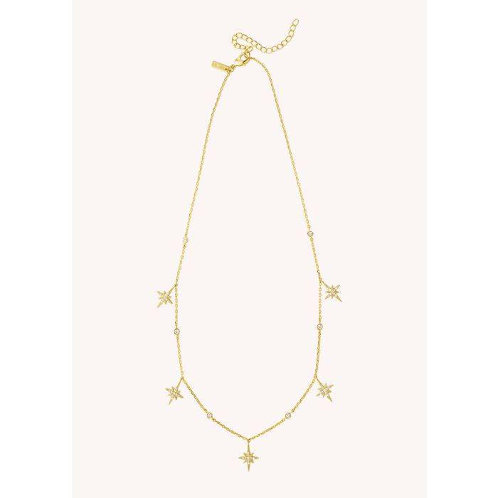 Constellation Diwali Necklace - Gold Plated