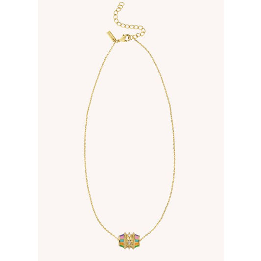 Rainbow Talisman Necklace - Gold Plated