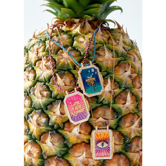 Palm Boheme Necklace - Gold Plated