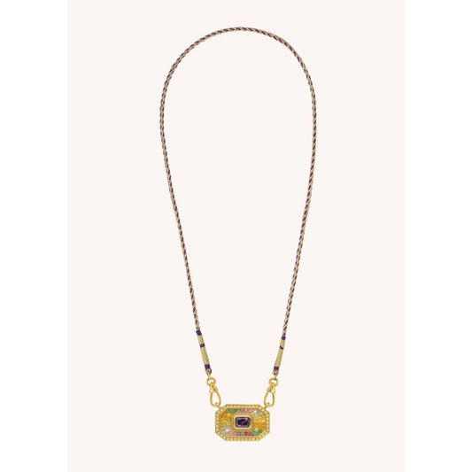 Rainbow Yucatan Necklace - Gold Plated