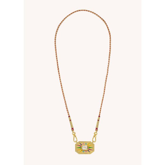 Light Rainbow Yucatan Necklace - Gold Plated