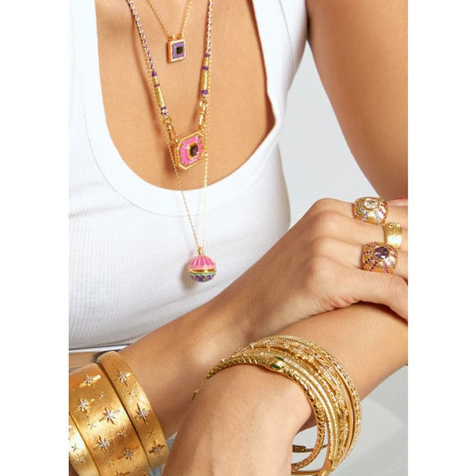 Rainbow Protection Necklace - Gold Plated