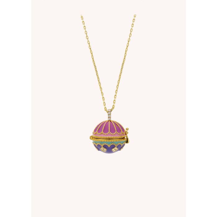 Rainbow Protection Necklace - Gold Plated