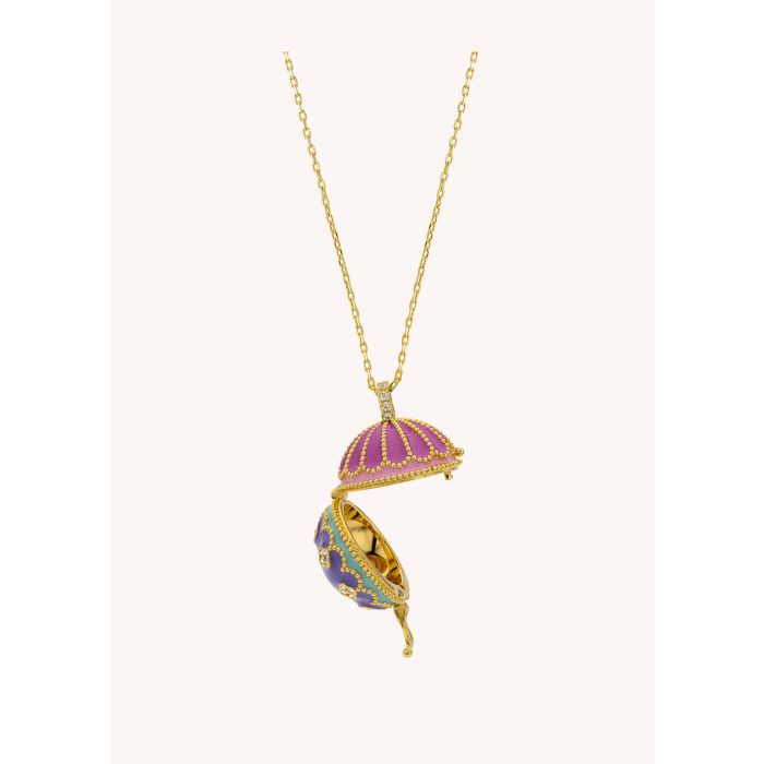 Rainbow Protection Necklace - Gold Plated