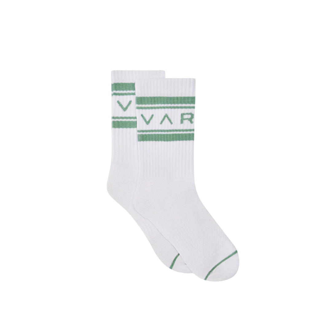 Astley Active Sock - White/Cool Sage