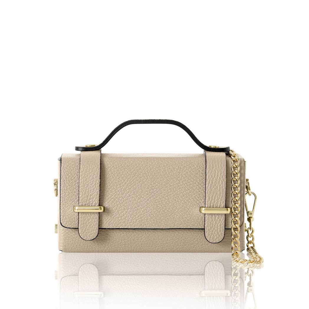Mini Box Bag - Light Taupe
