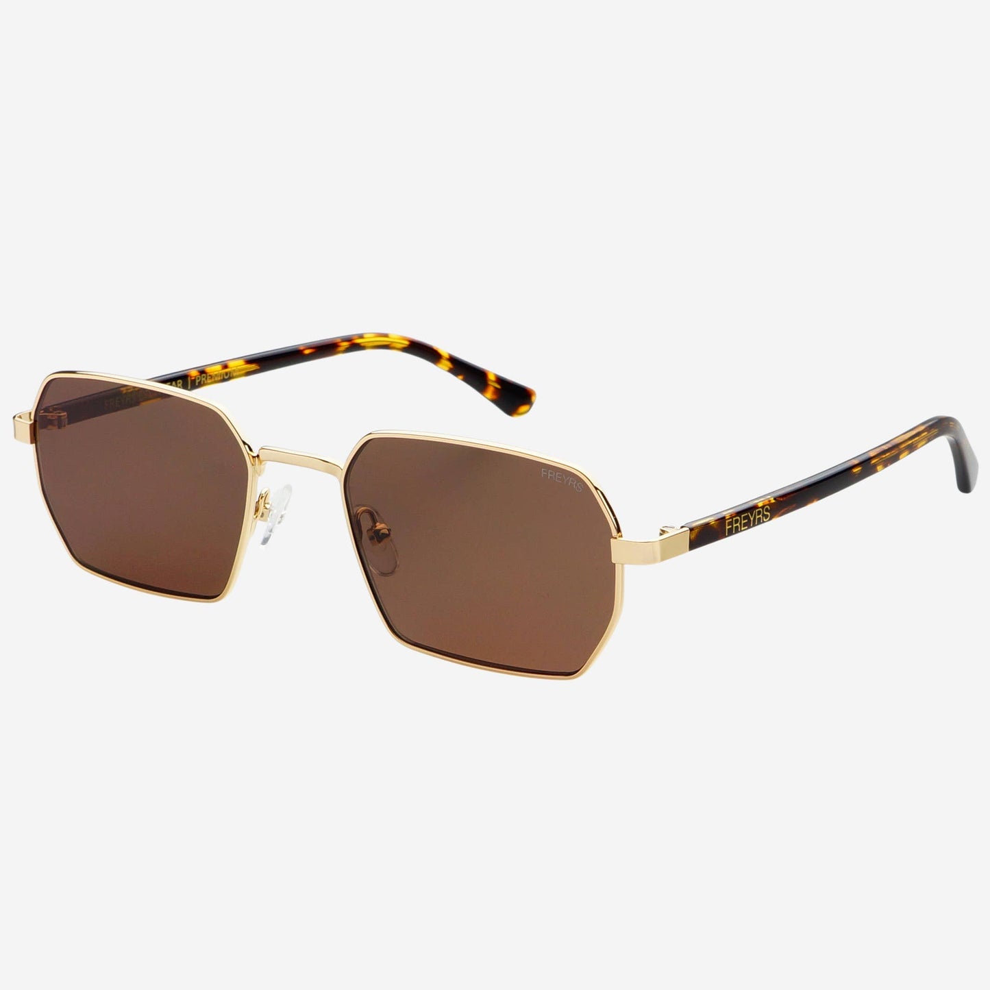 Superior Unisex Sunglasses - Gold / Brown