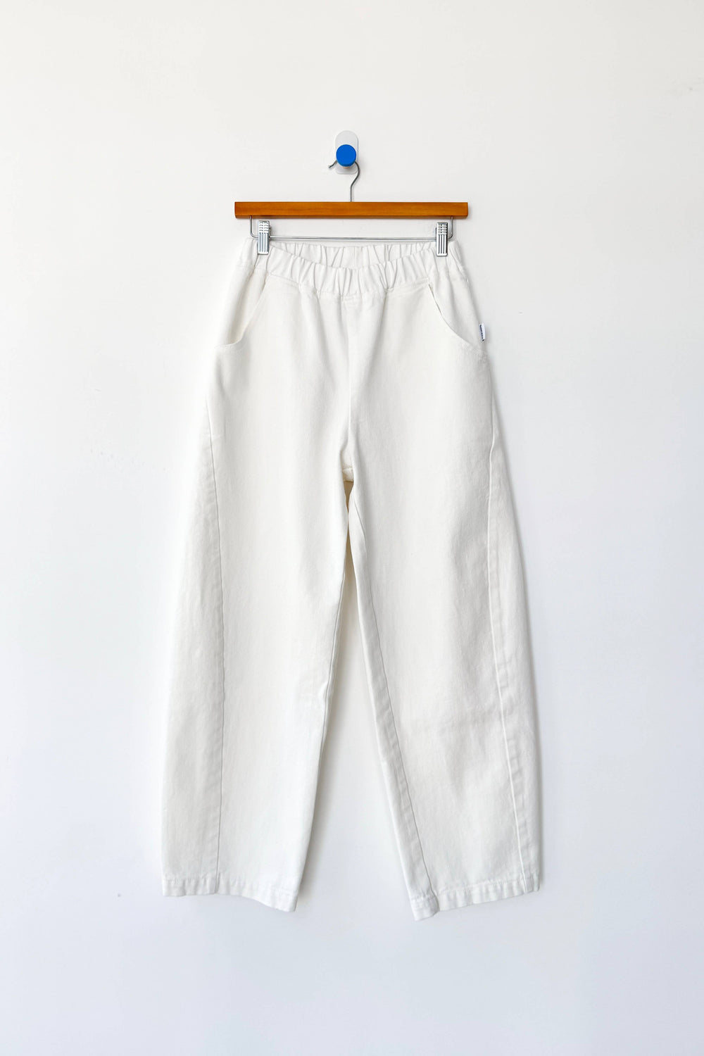 Long Arc Pants: Milk - for taller customers