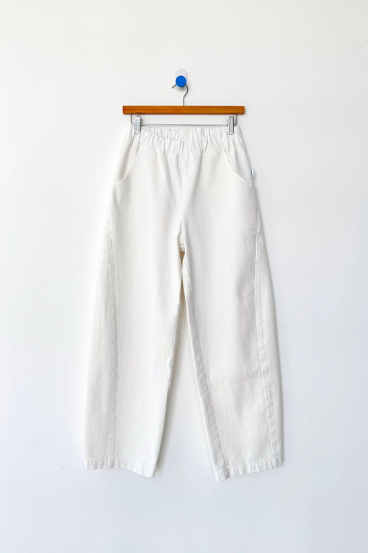 Long Arc Pants: Milk - for taller customers