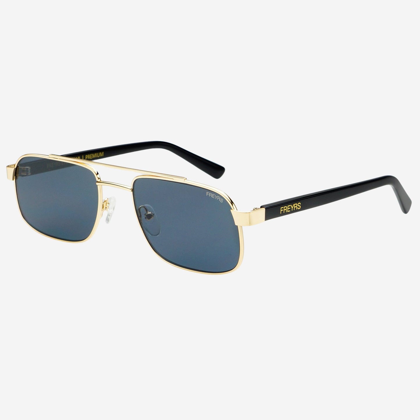 Vesper Unisex Aviator Sunglasses - Gold / Gray