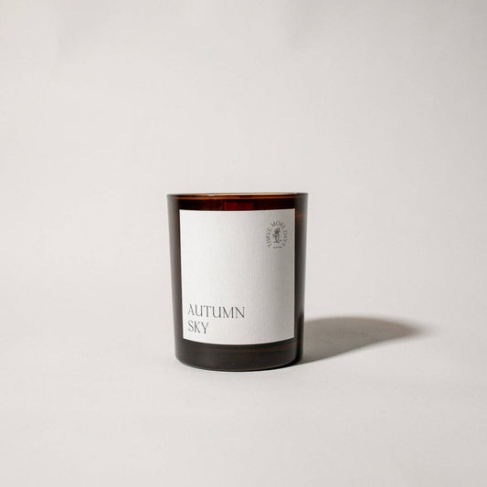 Autumn Sky - Gardenia / Black Currant / Ylang-Ylang / Patchouli / Truffle / White Musk Amber Candle 200G