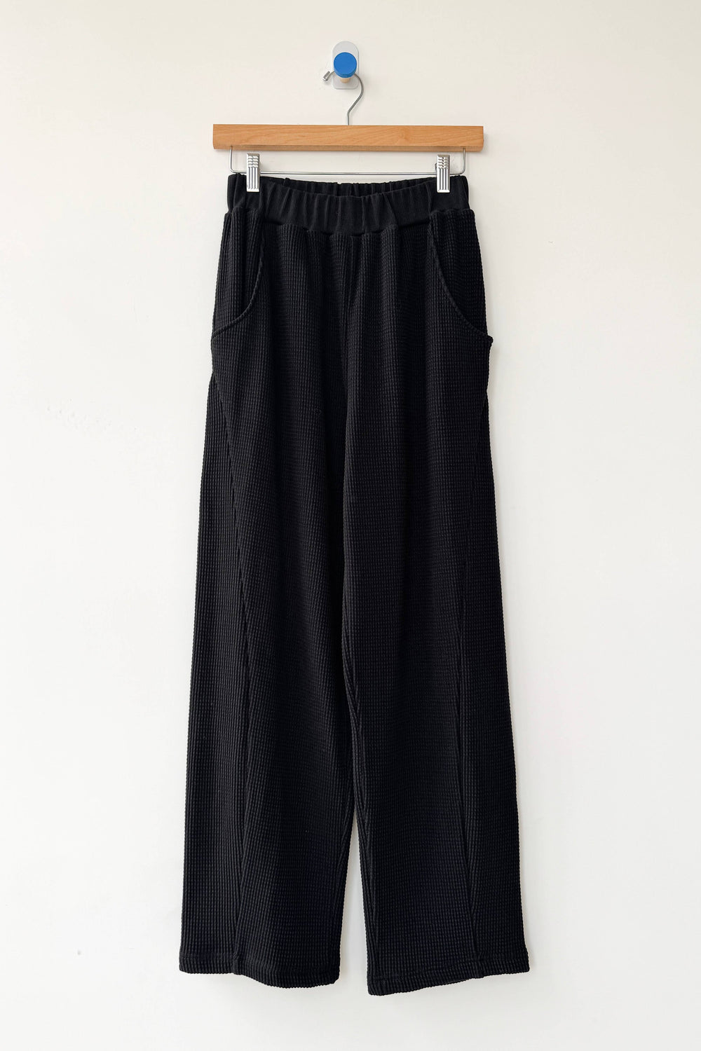 Waffle Lo Pants - True Black