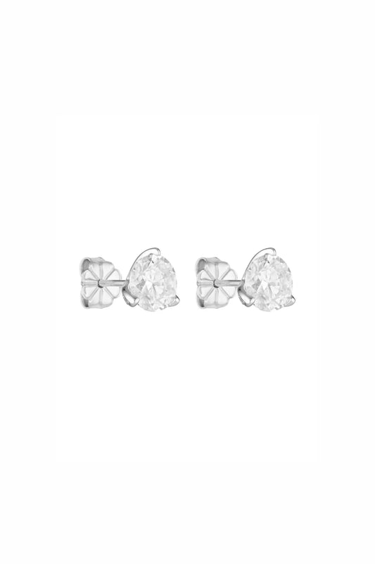 Round Studs 1CT - Silver