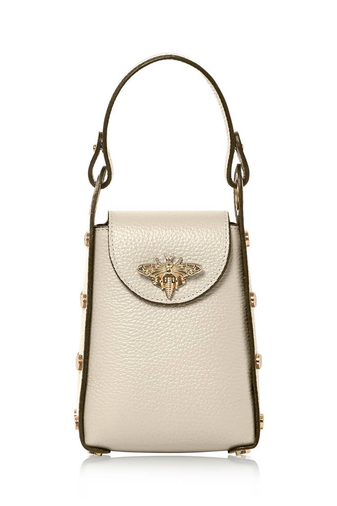Mini Bee Bag - Cream