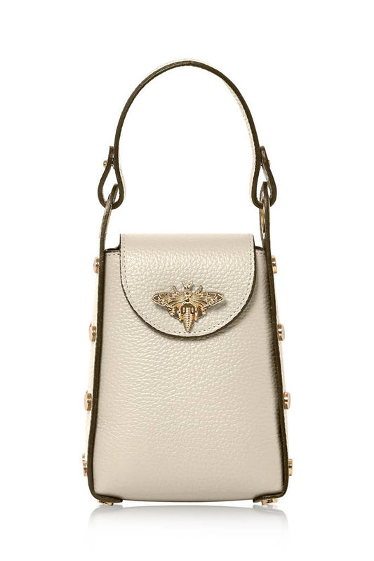 Mini Bee Bag - Cream