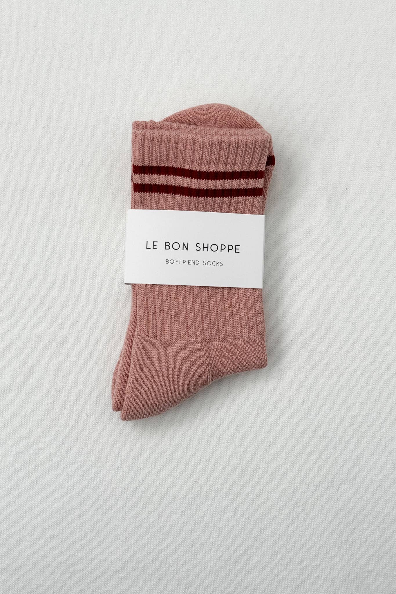 Boyfriend Socks - Vintage Pink