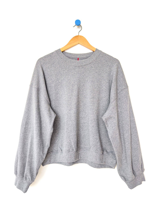 Cali Jersey Sweatshirt - Melange Grey