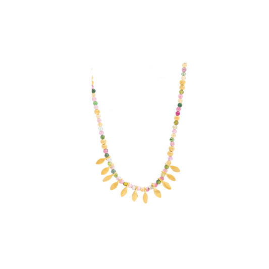 Multi Tourmaline Maya Necklace