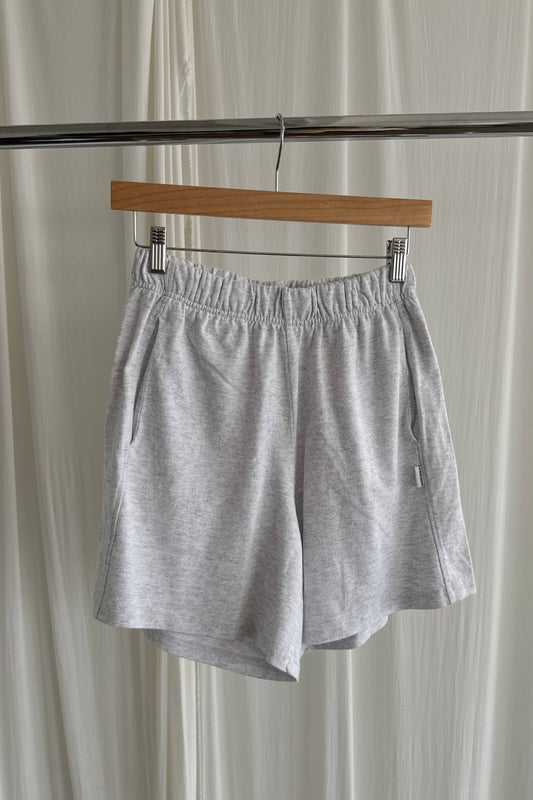 Flared Basketball Shorts - Icy Grey