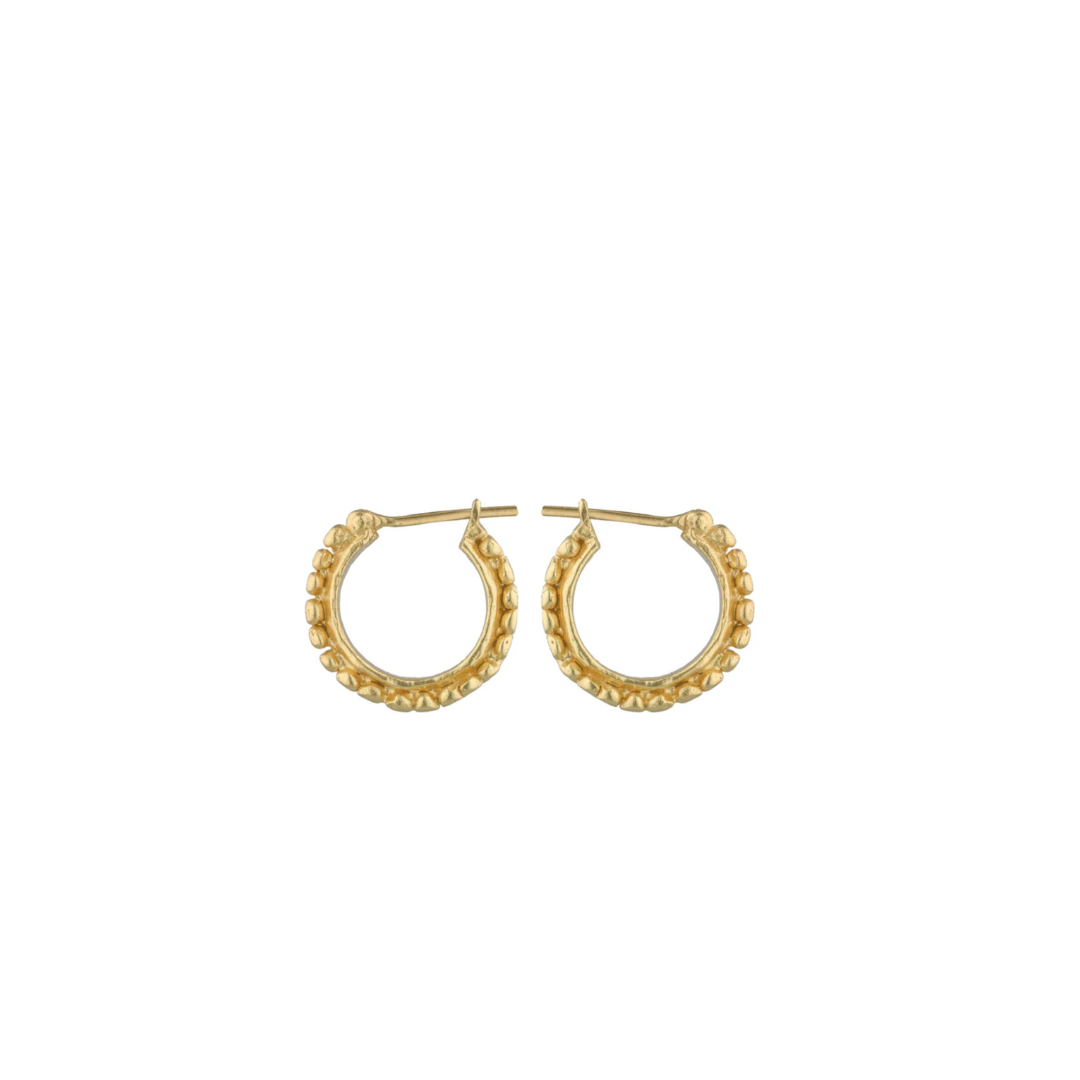 Angelica Hoops - 18K Gold Plated