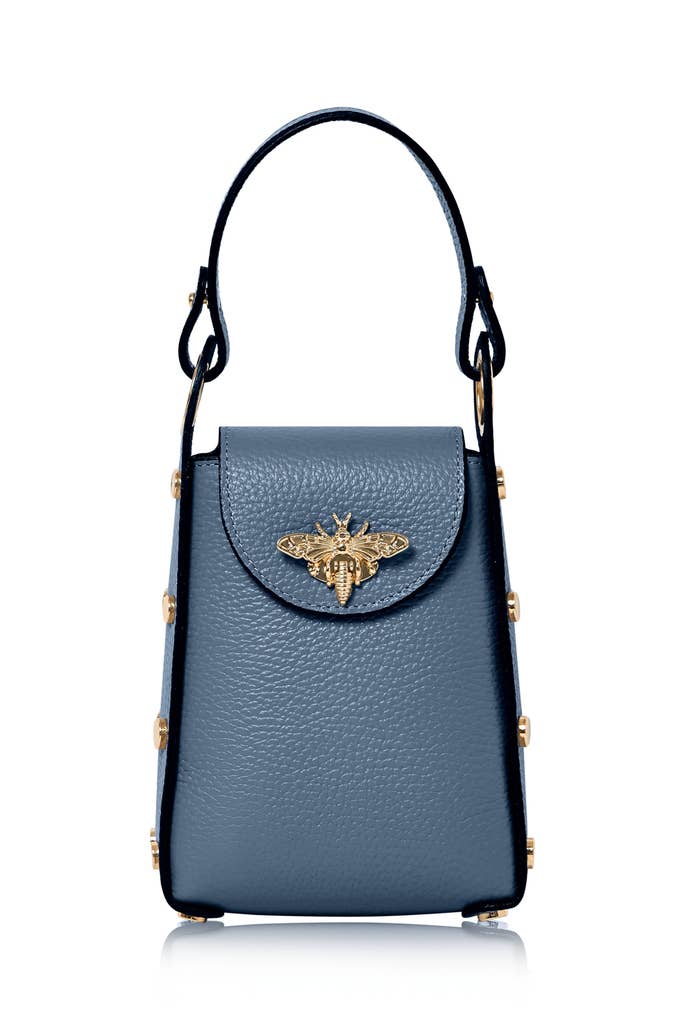 Mini Bee Bag - Denim Blue
