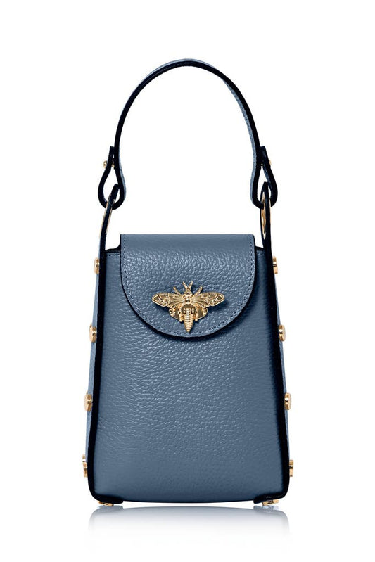 Mini Bee Bag - Denim Blue