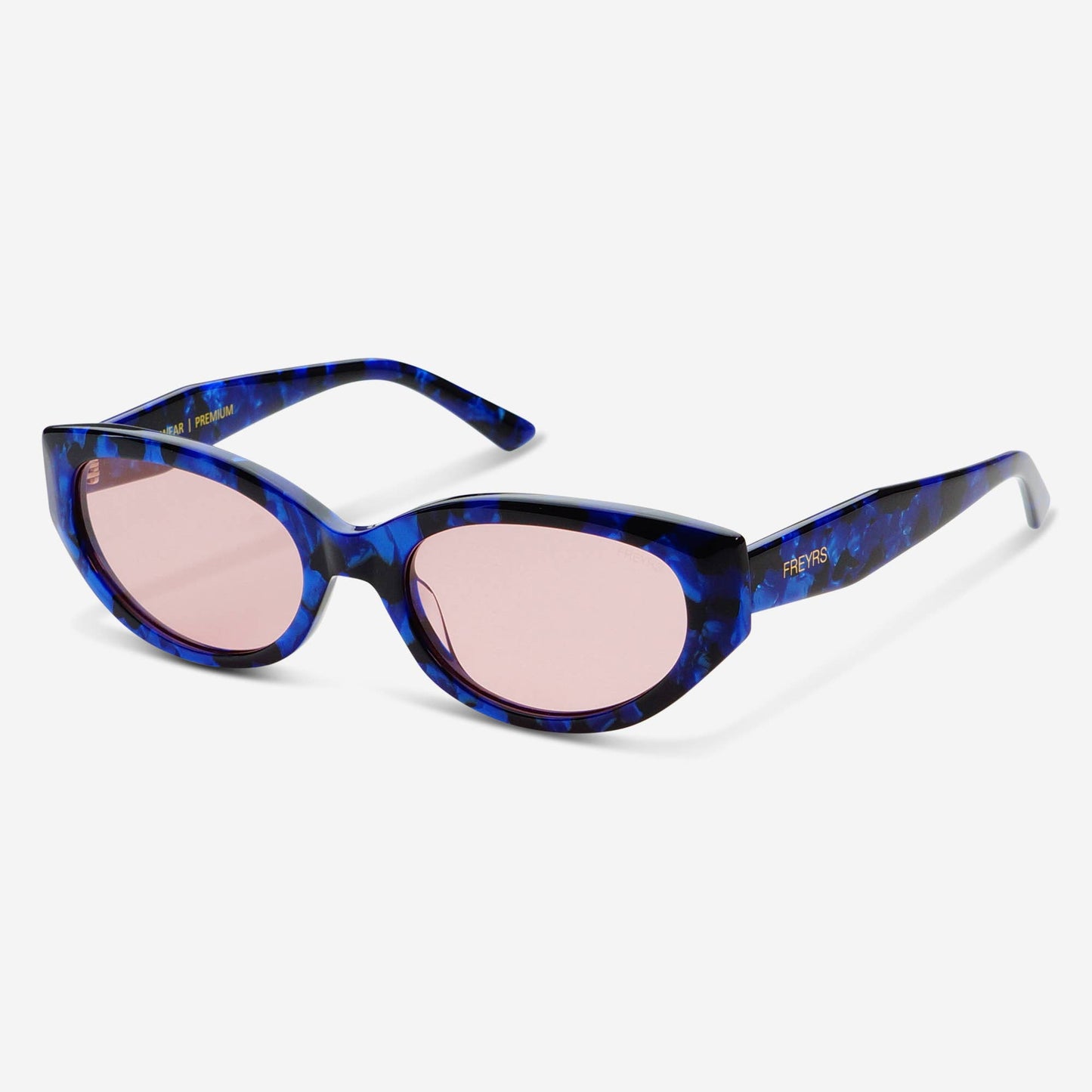 Ameli Acetate Cat-Eye Sunglasses - Blue / Pink