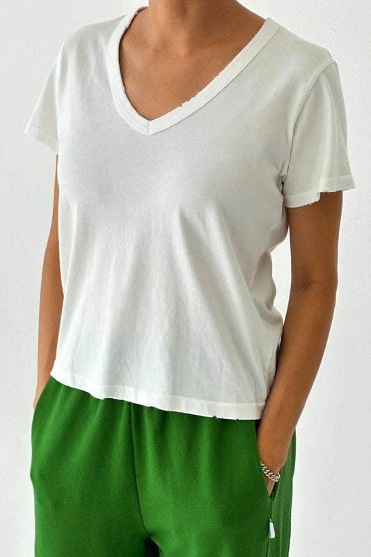 Petite La Vie Tee (Organic Cotton) - Vintage White