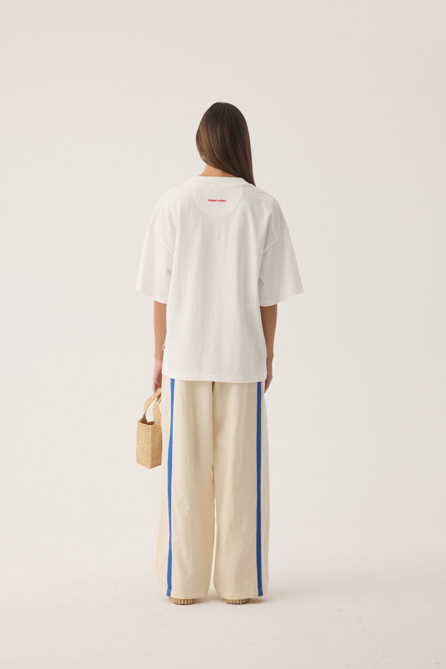 Tropiques Oversized Tee - Warm White