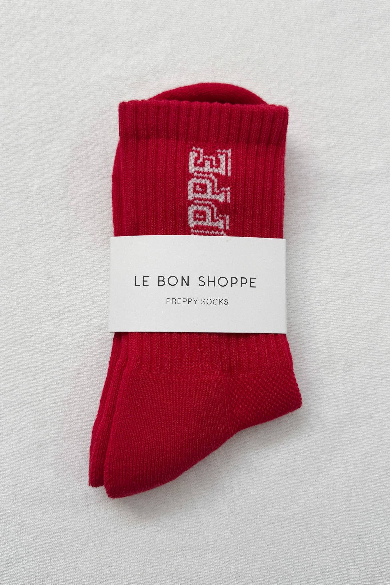 Preppy Socks: Ice / Blue